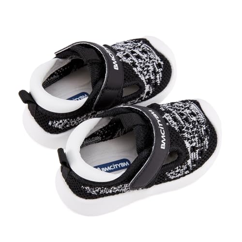 Image of BMCiTYBM Baby Boy Girl Closed Toe Summer Toddler Sandals Lightweight Shoes Infant Non-Slip First Walking Sneakers 6 9 12 18 24 Months 2-3 Years