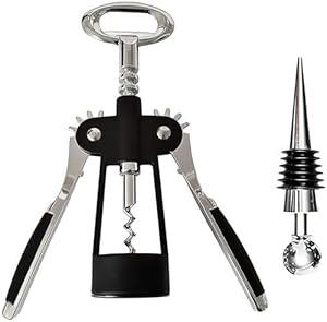 Ailamiao Flügelkorkenzieher mit Weinverschluss