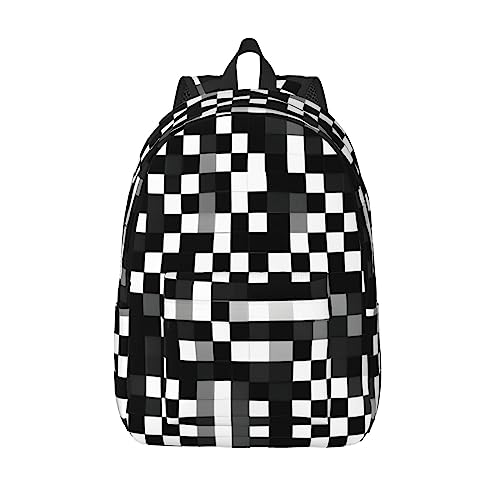 Sac à dos de voyage EdWal avec compartiments ergonomiques à carreaux