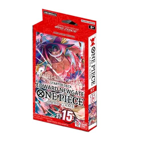 BANDAI One Piece Card Game: Red Edward.Newgate ST-15 Starter Deck - EN