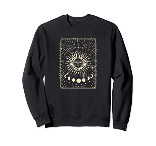 Sun Moon Phases Astronomy Astrology for Men Women Kids Sweatshirt