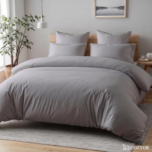 Cozyor Bettwäsche allergikergeeignet, weich mit robustem Reißverschluss, Mikrofaser