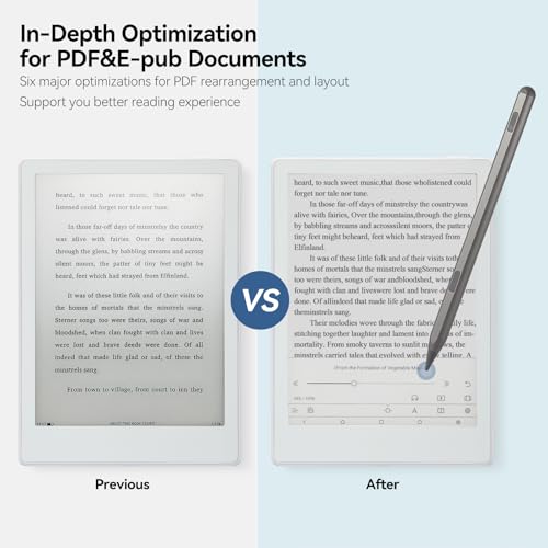 Meebook M8 E-Reader | 7.8" Screen | Single Video Card | 300PPI Smart Light | Android 14 | Octa Core | Dual Mics & Speakers | Play Store Support | Manual Writing | 4GB + 64GB - Image 3