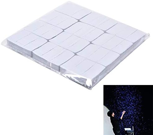 blue-ther 12 Pcs/Set White Finger Snow Storm Paper Snowflakes Magic Tricks Props Toys Magic Trick Toy Wholesale image 4