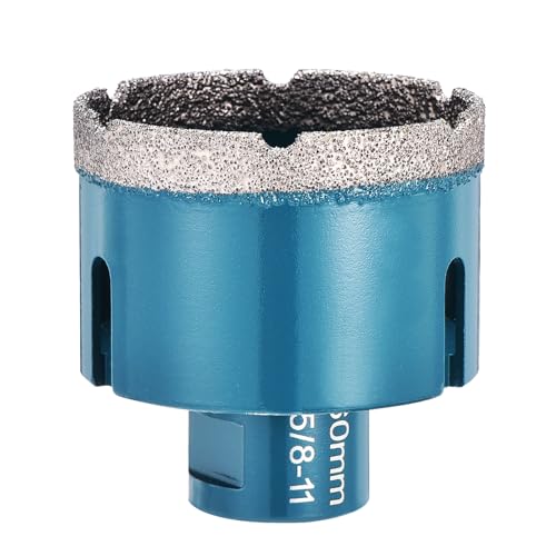 Scie-cloche diamant carrelage porcelaine 60 mm PATIKIL marbre céramique filetage 5/8"-11