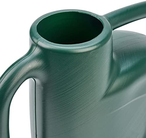 SA Products 6L Watering Can - Includes Detachable Sprinkler Rose Head - Strong, Light Plastic Water Pitcher For Gardening - Large Garden Tool for Indoor & Outdoor Potted Greens, Hanging Plants - Green