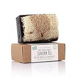 Dionesse 100 % Jabón Artesanal De Alquitrán De Enebro Fibra De Calabaza Natural, Preventivo De Enfermedades De La Piel 130gr