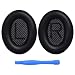 Produktbild Ersatz Ohrpolster für Bose QuietComfort 35 (QC35) und Quiet Comfort 35 II (QC35 II) von MMOBIEL - Protein PU Kopfhörer Ohrpolster  Kopfhörer Ersatzpolster - Schwarz