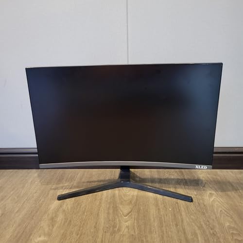 XLED Computer monitors 24-inch Full HD Computer Monitor with Ultra-Thin, High-Resolution LED Display for Work and Gaming