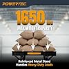 POWERTEC Portable Folding Worktable Heavy-Duty Workbench with 33.5 x 24 Surface, 1650 lbs Load Capacity Compact, Foldable Table for Woodworking, DIY, Garage & Jobsite Use (UT1014)