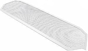 APS Premium Stainless Steel Chrome Mesh Grille Compatible with Ram 1500 2019-2023 Laramie Lone Star Big Horn Tradesman Main Upper N19-T04557D