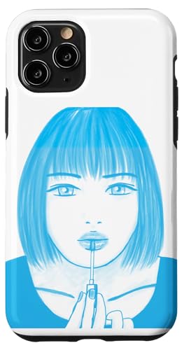 Blue Makeup Moment �X�}�z�P�[�X iPhone 11 Pro �p
