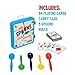 PlayMonster Spoons in a Case, Card Games for Kids - Spoons Game, Fun Family Games for Kids and Adults, Game Night, Travel Games, 3-6 Players, Ages 7+