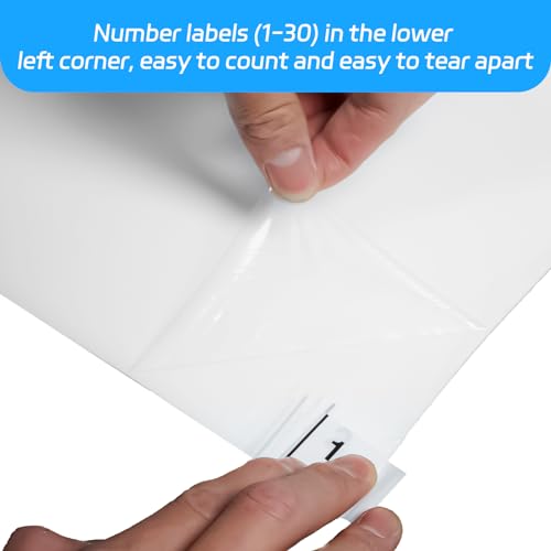 Image of mopam 300 Sheets 24 inch x 36 inch Sticky Mats for Cleanrooms White Adhesive Mats (10 Pads of 30 Sheets) Walk Off Tacky for Laboratories Homes Construction Sites and More Remove Dust and Dirt from Shoes