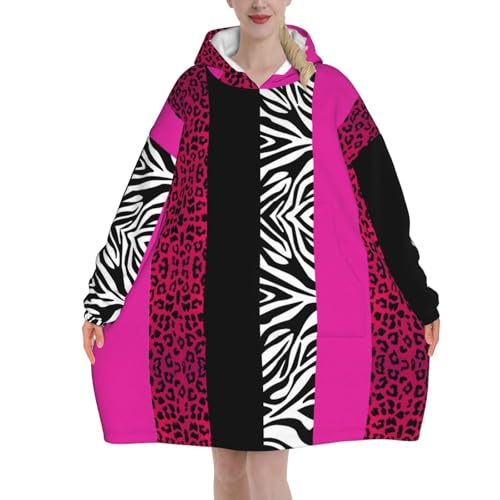 Sweat couverture flanelle rose fuchsia pour vos soirées cocooning et hivernales