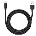 Produktbild Perixx PERIPRO-403 USB-Typ-C-Stecker auf USB-A-Buchse, 0,3 m, Kabel  USB 2.0 Spec für Tastatur und Maus Verbindung mit Smartphone, Laptop und Tablet  Schwarz