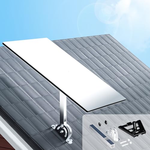 PFNRTH Starlink Gen 3/4/4X Roof Mount,304 Stainless Steel Starlink Pivot Mount Kit Compatible with V3 Starlink Standard Dish by PFNRTH - Used condition - US$22.74