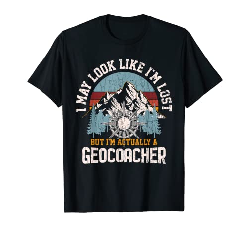 Geocaching Apparel Geocache Geocacher Divertido Regalo Juvenil Camiseta