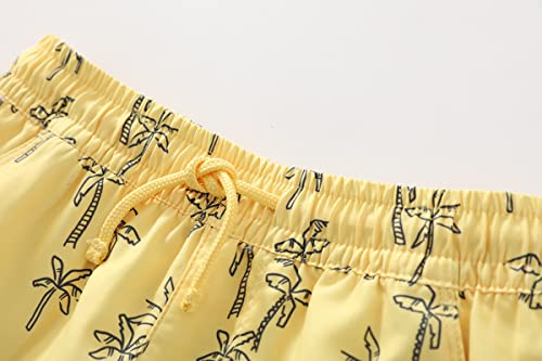 Glash Kids Toddler Boys Quick Dry Board Short Bathing Suit,Palm Tree,Size 3T #TOP1
