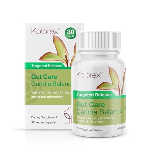 Kolorex Advanced Candida Care – Targeted Release Gut Balance Capsules