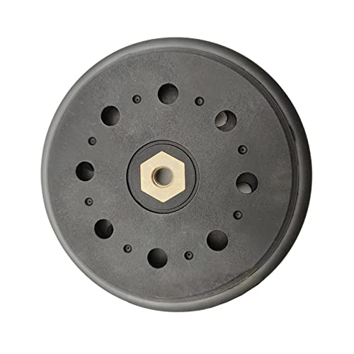 Bothyi 15 Hole Sander Sanding Disc 6 Inches Replace Sanding Backing Ventilation Stable Abrasive Tools For Orbit Sander For Polisher Carving, Black #TOP2