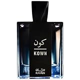 RAYAN Kown - Modern Woody Oud Perfume for Men, Arabian Eau De Parfum, 100mL (3.34 Fl oz) Perfumes Arabes Para Hombres, Long Lasting Perfume with Bergamot, Lavender, Cardamom - A Gift for All Occasions