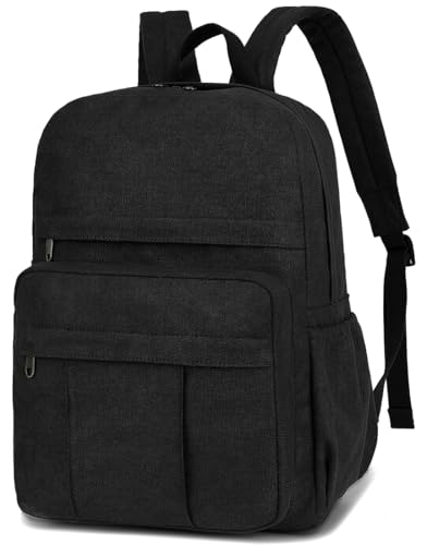 Collsants Canvas Backpack for Women and Men Retro Rucksack Casual Daypacks Laptop Backpacks