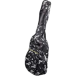 MQJ Sac À Guitare Populaire de 41 Pouces Oxford Tissu Épaissement de Guitare Épaissie Épaules Plus Sac À Dos En Coton… - Les Beatles, Paul McCartney, John Lennon, RIngo Starr, George Harrison MQJ Sac À Guitare Populaire de 41 Pouces Oxford Tissu Épaissement de Guitare Épaissie Épaules Plus Sac À Dos En Coton… – Image 3