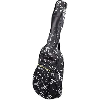 MQJ Sac À Guitare Populaire de 41 Pouces Oxford Tissu Épaissement de Guitare Épaissie Épaules Plus Sac À Dos En Coton… - Les Beatles, Paul McCartney, John Lennon, RIngo Starr, George Harrison MQJ Sac À Guitare Populaire de 41 Pouces Oxford Tissu Épaissement de Guitare Épaissie Épaules Plus Sac À Dos En Coton… – Image 3