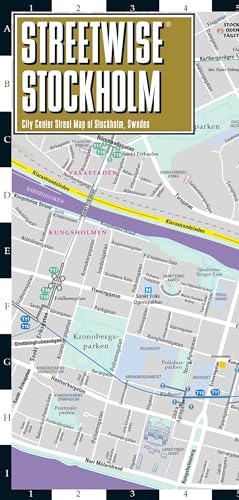 Streetwise Stockholm Map: Laminated City Center Map of Stockholm, Sweden (Michelin Streetwise Maps)