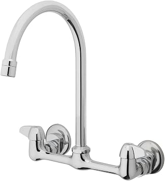 Homewerks 3190-40-CH-BC-Z حنفية مطبخ عالية Arc Wallmount