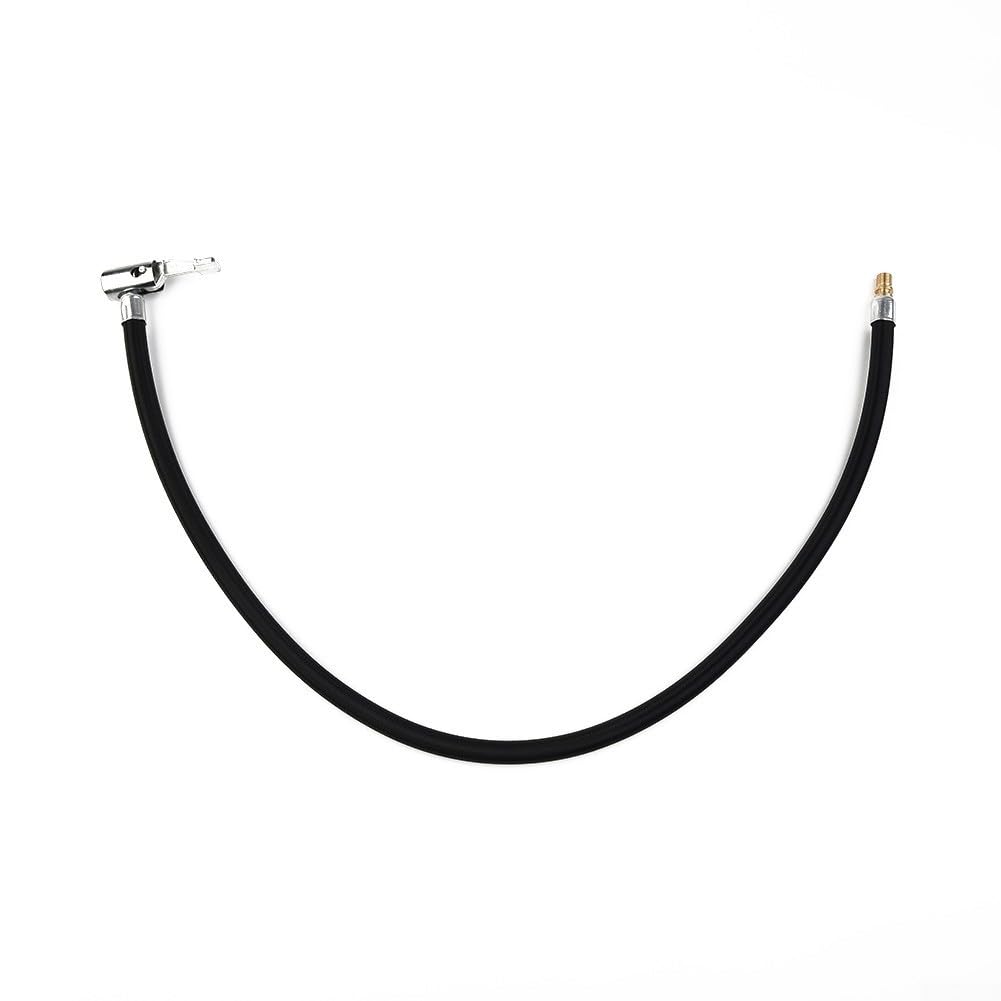 Yhenlovtt Tyre Inflator Hose Adapter with 60cm Extension Pipe and M8 Thread Connector, For Durable Rubber and Metal Construction for Car, Motorcycle and — view 3