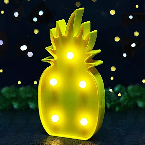 Lámpara LED Piña Decorativa de Mesa y Pared miniatura 3