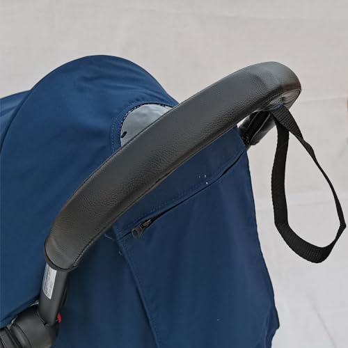 Brogtorl Schutzhülle aus PU-Leder für Kinderwagen, Schutzbezug für Kinderwagen, Zubehör für Kinderwagen, Babyzen Yoyo mit Handgurten und Loch