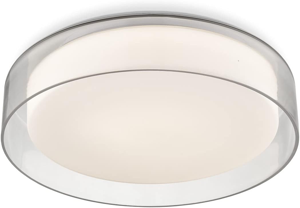 Kuzco Lighting Aston - 26W LED Flush Mount-3.5 Inches Tall and 14 ...