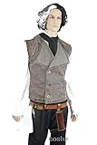 Sweeney Todd Vest Costume Demon Barber Fancy (XL)