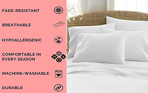 Archu Sheets 100% Egyption Cotton 1 Piece Bed Runner Bed Decorative Scarf For Bedroom Hotel Wedding Room (Queen, White) #TOP3