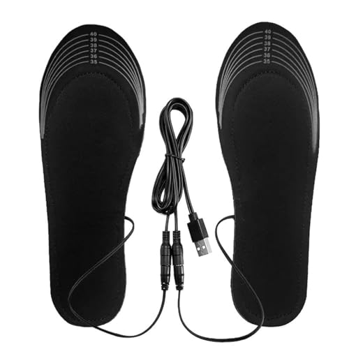 Plantillas Calefactables – Poliéster EVA, Plantilla Térmica | Zapato Aislante, Uso Para Soporte Cálido De Los Pies En Botas De Invierno, Zapatillas De Deporte, Zapatos De Trabajo Durante Caminatas, Es