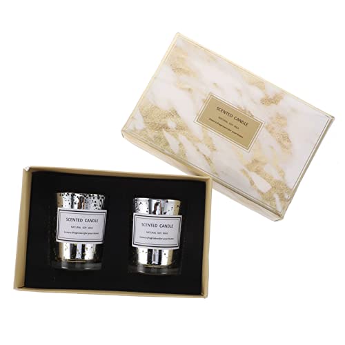 IWOWHERO 2Pcs Candle Fragrance Candles for Home Friends and Family for Relaxation and Celebrations
