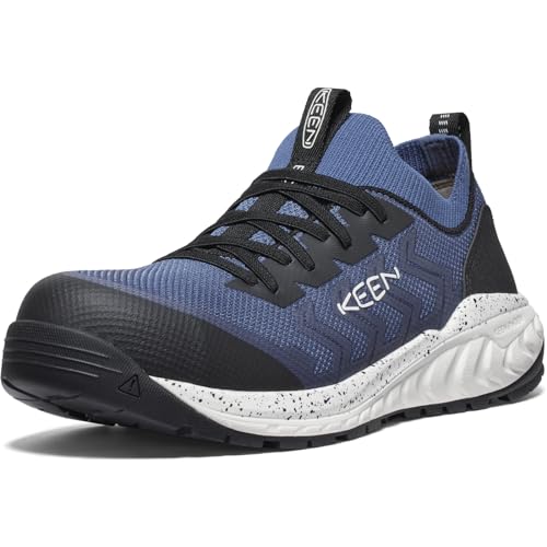 KEEN Utility Arvada Shift ESD Vintage Indigo/Black 7.5 EE - Wide by KEEN Utility - Used condition - US$59.72