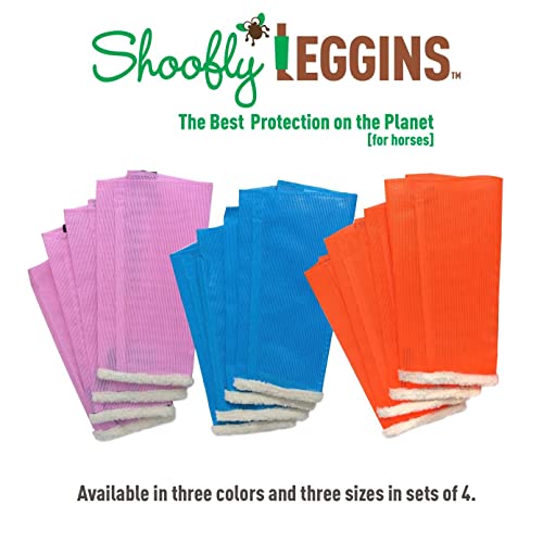 SHOOFLY Horse Leggins, Patented Loose Fitting Boots, Breathable Plastic Mesh (Pink/Large) by SHOOFLY - Image 7