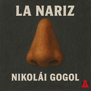 Diseño de la portada del título La nariz