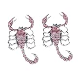 Broche creativo: el diseño en forma de escorpión te hace atractiva y llamativa.