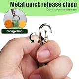 Ferret Harness and Leash Set, Adjustable Guinea Pig Chest Harness with Lead & Bell Short Plush Small Pet Vest for Squirrels Rabbits - Image 6