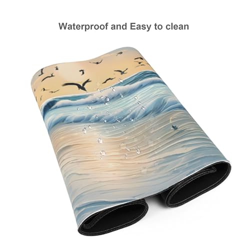Tapis de souris de jeu grand format pour protéger votre bureau