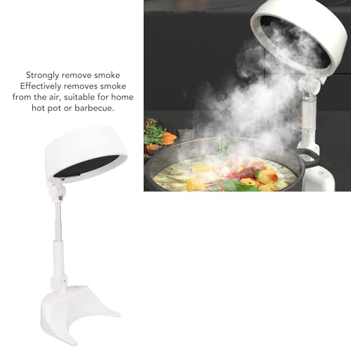 Abluftventilator für den Tisch, abnehmbar, tragbar, für Schreibtisch, Grill, Hot Pot, Küche, Kochen, Abluftventilator für Schlafsaal, Innengrills, Fondue, Wohnmobil-Kochen