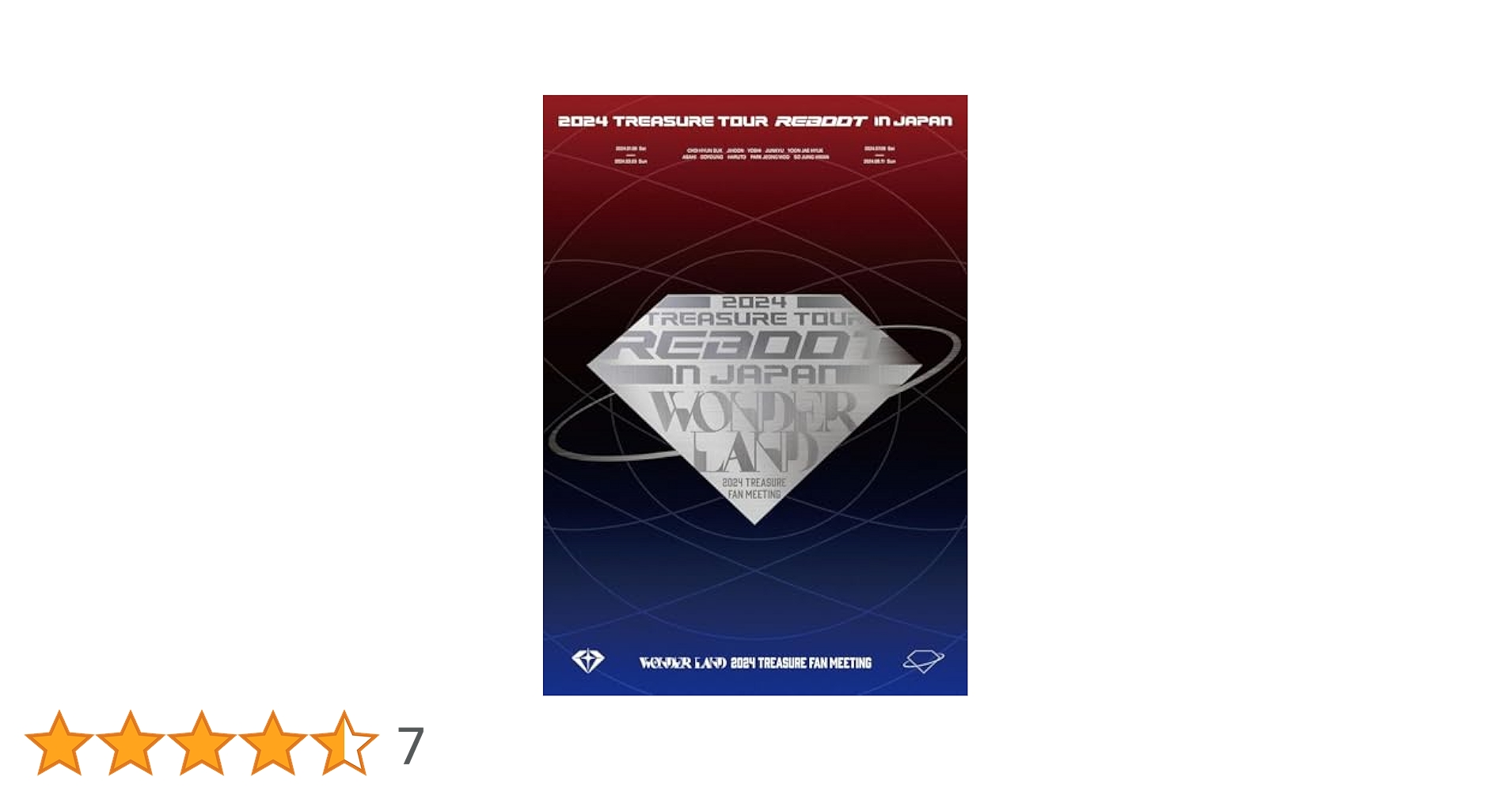 Amazon.co.jp: 2024 TREASURE TOUR [REBOOT] IN JAPAN + 2024