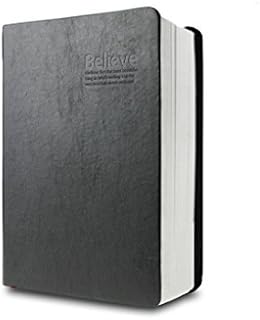 SAYEEC Classic Vintage Soft Faux Leather Cover,310 Double Side Sheets Thick Lined Paper Notebook Memo Journal Notepad Diaries Drawing Sketchbook