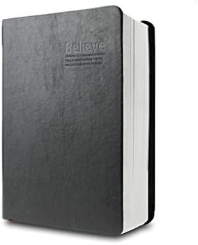SAYEEC Classic Vintage Soft Faux Leather Cover,310 Double Side Sheets Thick Lined Paper Notebook Memo Journal Notepad Diaries Drawing Sketchbook