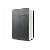 SAYEEC Notizbuch, klassischer Vintage-Stil, weicher Kunstledereinband, 320 Blatt 640 Seiten, unbedruckt 170*120mm Black 170*120mm 310 Sheets Lined Paper
